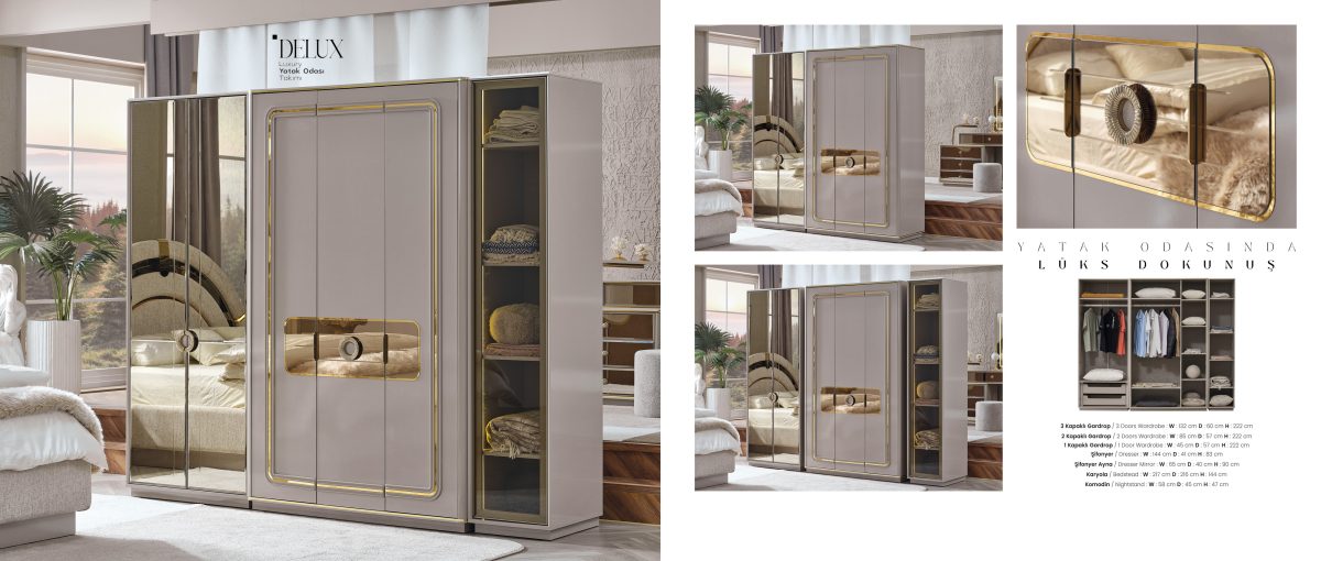 Спален комплект DELUX с избор на модули - Image 13